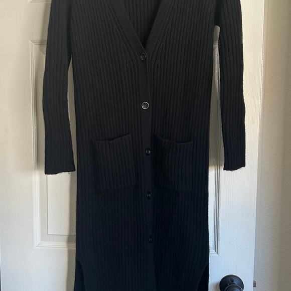 Wool long cardigan - Picture 1 of 3